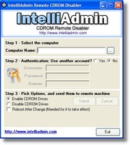 CD ROM Drive Remote Disabler screenshot